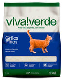 Areia Higiênica Viva Verde Grãos Finos 4kg