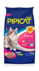 Areia Higiênica Pipicat Floral 12kg