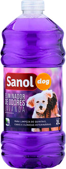 Eliminador de Odores Sanol Dog Lavanda 2L