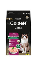 Ração Golden Gatos Adultos Castrados Frango 10,1kg