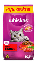 Ração Whiskas Carne para Gatos Adultos 10,1kg